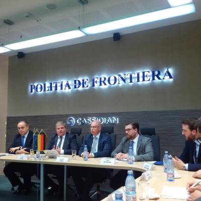 Informationsgesprche zur europischen Grenzsicherung in Rumnien
