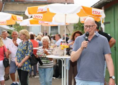 Erffnung des Buckower Tennenfestes