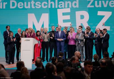 Bundesparteitag der CDU mit Bundeskanzler Friedrich Merz