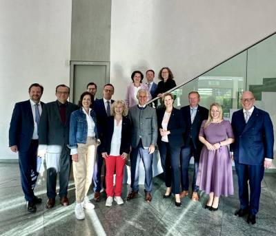 Mit Kollegen aus Niedersterreich beim sterreichischen Botschafter