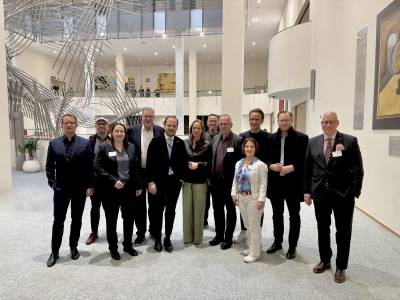 Besuch im Europischen Parlament in Brssel