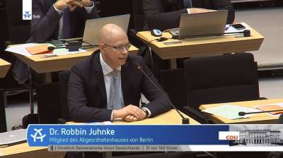 Fragestunde im Parlament